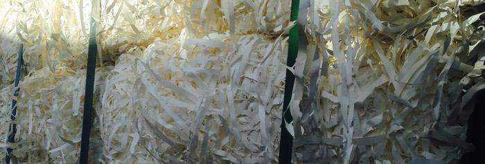 Bales Of White Paper