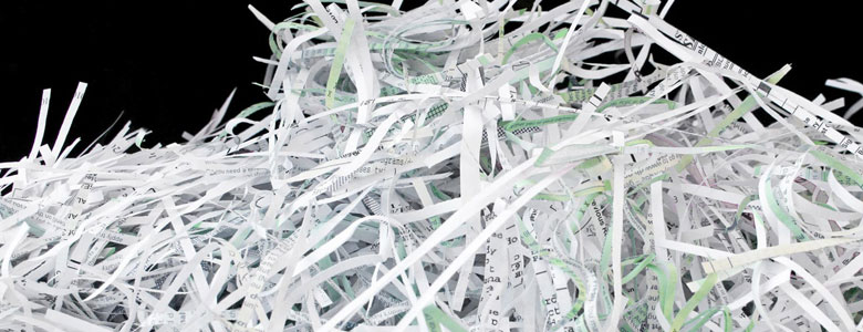 shredded paper